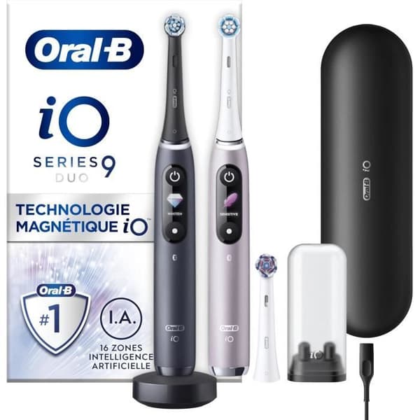 Oral-B iO 9 Elektrisk Tandborste Uppladdningsbar Bluetooth