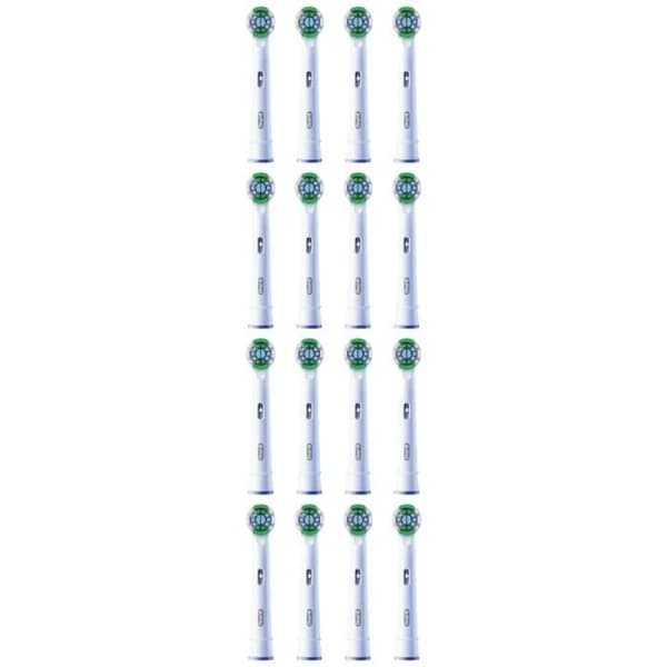 Oral-B Precision Clean elektriska tandborsthuvuden - paket med 16 - Vit