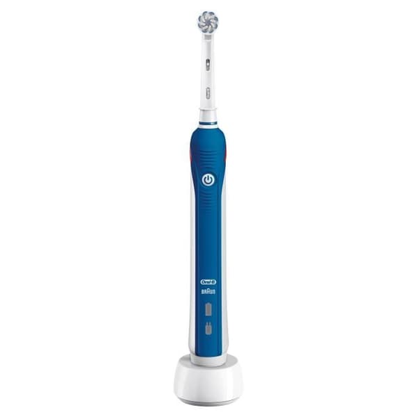 Oral-B Pro 2 2000 elektrisk tandborste - hjälper till att borsta tänderna i 2 minuter