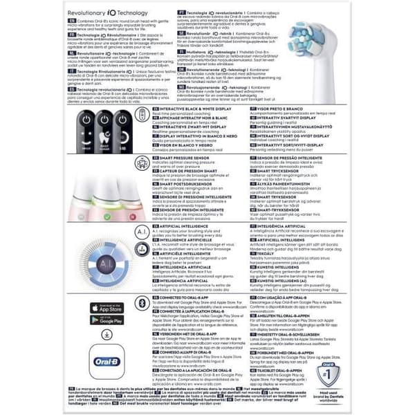 Tandborstar - ORAL-B - iO6n Serien - Pink Sand - Elektrisk