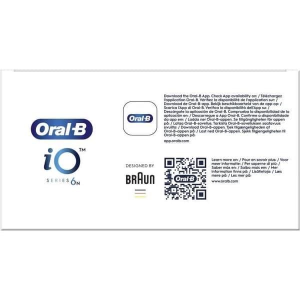 Tandborstar - ORAL-B - iO6n Serien - Pink Sand - Elektrisk