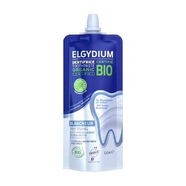 Tandkräm Whitening Elgydium Bio 100 ml