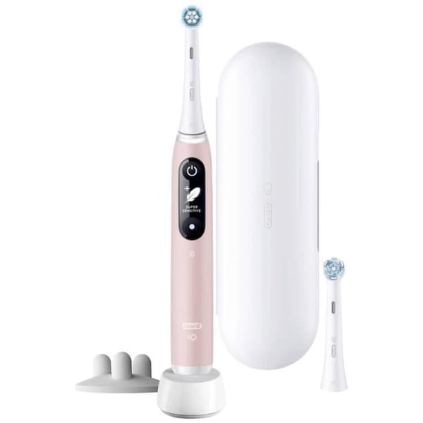 Elektrisk tandborste - ORAL-B - iO Series 6s - Oscillerande-roterande - Rosa - Blandad