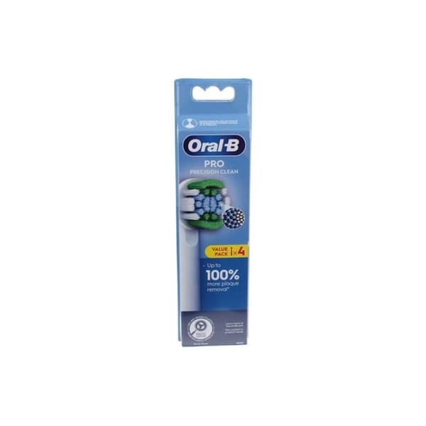 Oral-b - Oral-b precision clean tandborste påfyllning xf 4st - 8006540894293