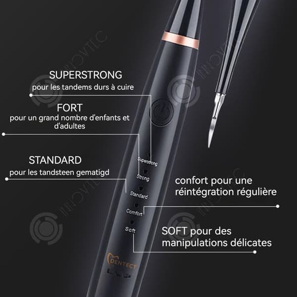 INN Dental scaler 7 huvuden 5 lägen USB-laddningsbox dentalprodukter sonisk elektrisk tandborste vuxna borstar