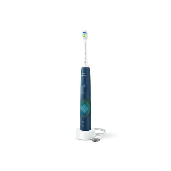 Elektrisk tandborste - Philips - Sonicare 4100 - 2 lägen - Trycksensor - Mörkblå