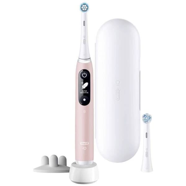 Elektrisk tandborste - ORAL-B - iO Series 6s - Oscillerande-roterande - Rosa - Blandad