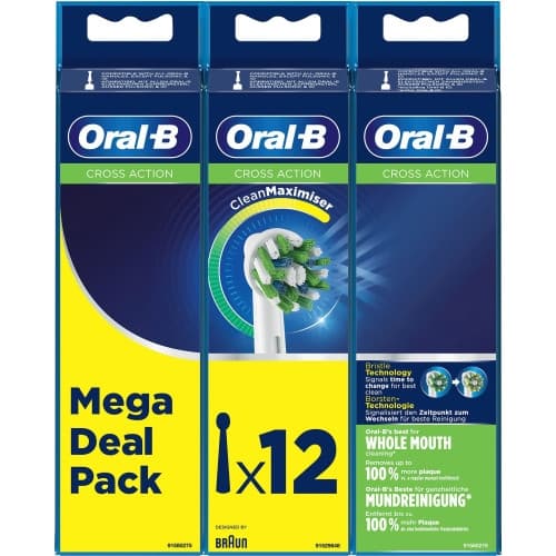 Oral-B - Cross Action 4+4+4ct