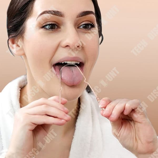 TD® Universal Pure Copper Tungskrapa Tungrengöring Go Clean Oral Scraper Åtgärd för dålig andedräkt