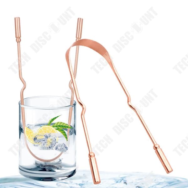 TD® Universal Pure Copper Tungskrapa Tungrengöring Go Clean Oral Scraper Åtgärd för dålig andedräkt