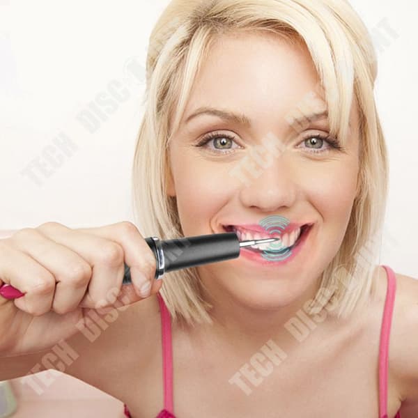 TD® Portable Electric Ultrasonic Tooth Cleaner Smart tandrengöringssats för att ta bort plack