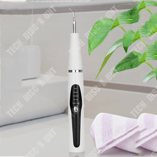 TD® Ultrasonic Tooth Cleaner Anti-Tand- och Anti-Stain KitSmart Anti-Tartar och Anti-Fläck Tandrengöringssats