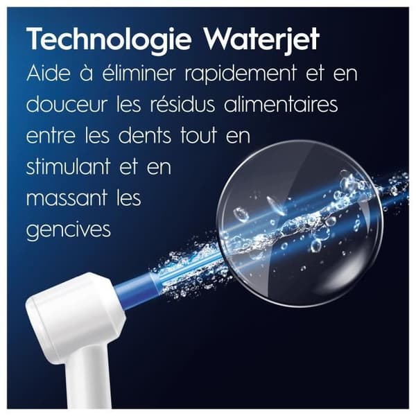 Oral B Jet Dentaire Oxyjet eltandborste + 2 VITA kanyler
