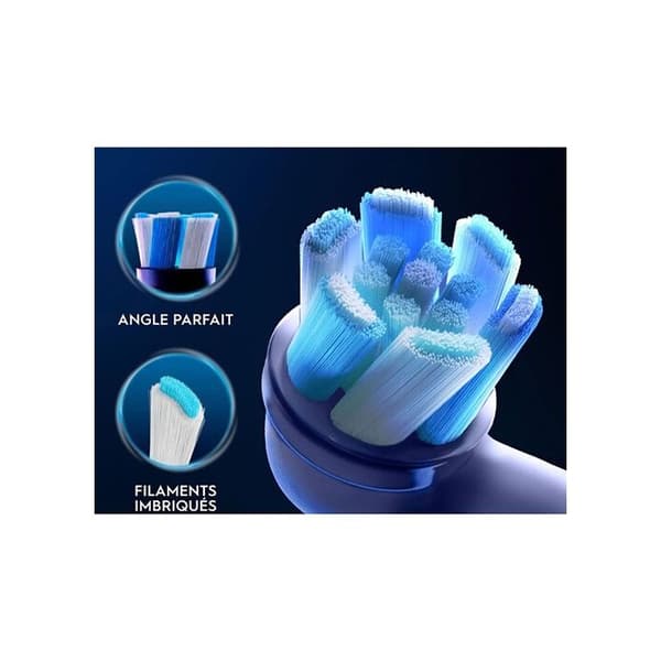 Broschyrer för laddning - Oral-B - Ultimate Clean - 3 enheter - Rund borsthuvud - Tvistade strån