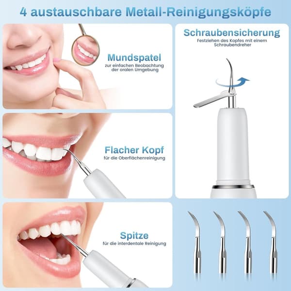 Interdental Cleaner Elektrisk Tandsten Fjerner Tandpleje Tandsten Fjerner