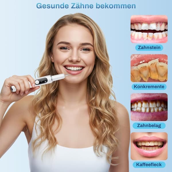 Interdental Cleaner Elektrisk Tandsten Fjerner Tandpleje Tandsten Fjerner
