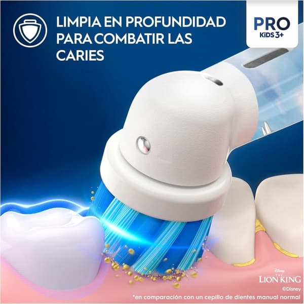 Elektrisk Tandborste Oral-B Rey Leon Röd Multicolour
