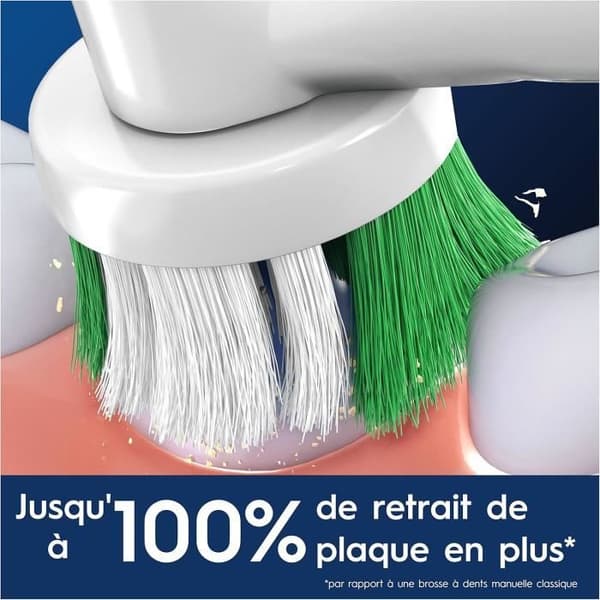 Broschyrer - Oral-B - Pro Precision Clean - Pack om 10 - Filament i X-form - Tar bort 100% av plack