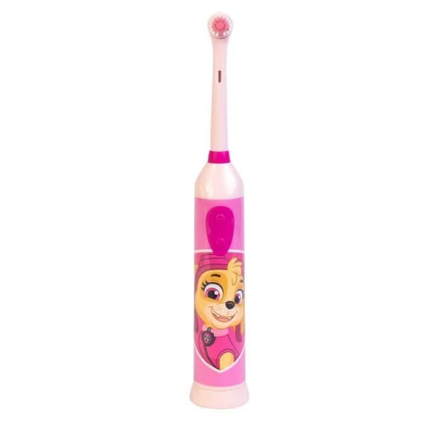 Elektrisk tandborste - PAW PATROL - Oscillerande - Rosa - 3 borsthuvuden - Munhygien