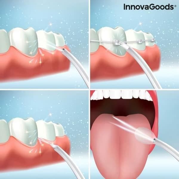 Oral irrigator - InnovaGoods - Denter - Laddningsbar - Sladdlös - Vattentät
