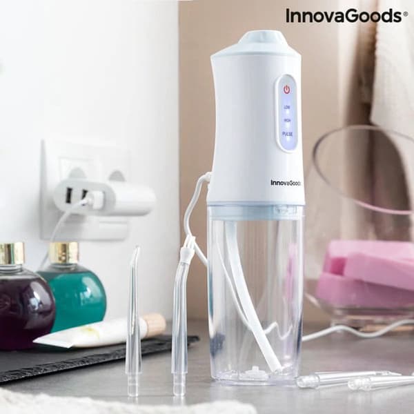 Oral irrigator - InnovaGoods - Denter - Laddningsbar - Sladdlös - Vattentät