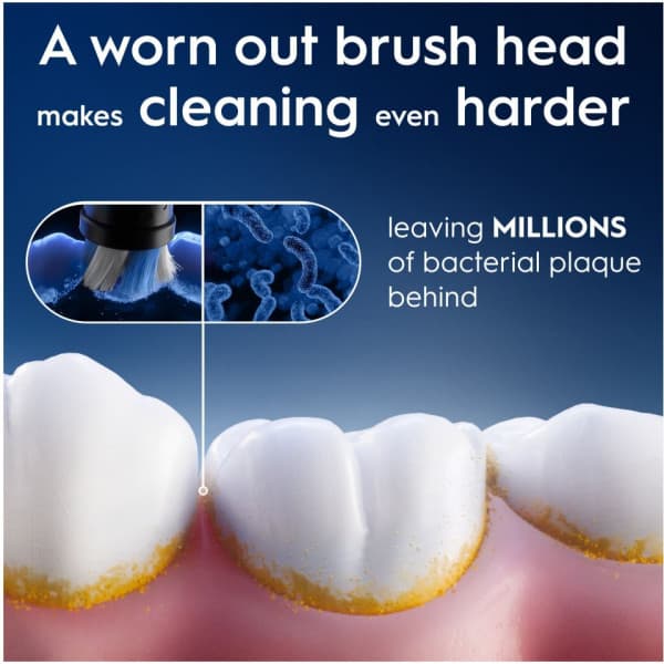 Oral-B iO Ultimate Clean borsthuvud, 6 st
