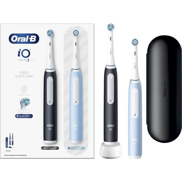Oral-B iO 3 DUO svart och blå