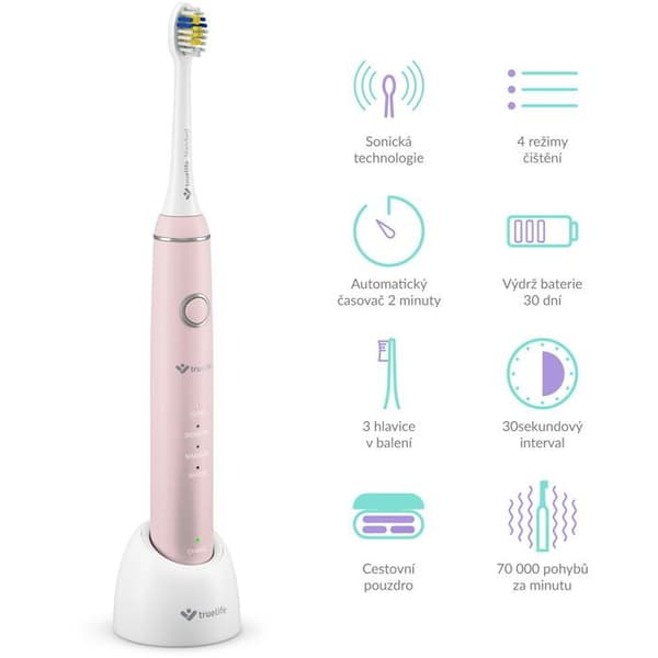 TrueLife SonicBrush Compact Rosé
