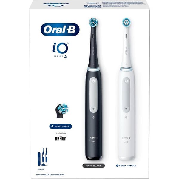Oral-B iO 4 DUO svart och vit