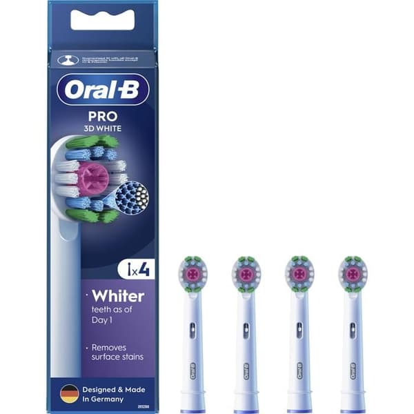 Oral-B Pro 3D White, 4 st.