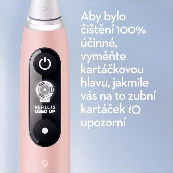 Oral-B iO 6 DUO vit och rosa