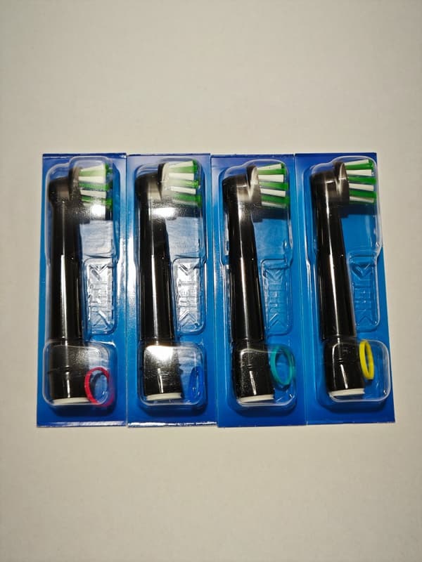 Oral-B Cross Action sähköhammasharjan päät mustat EB50BRX-4 4 kpl