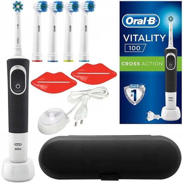 ORAL-B VITALITY 100 ELEKTRISK TANDBORSTE + FODRAL RÅD