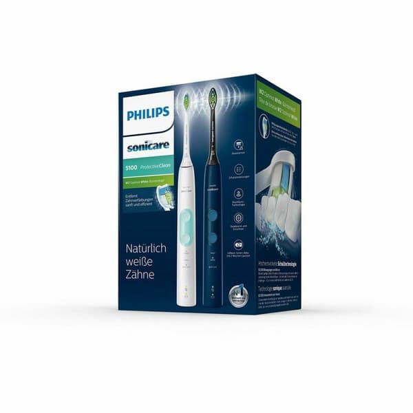 Elektrisk tandbørste Philips Sonicare ProtectiveClean 5100 (2 enheder)