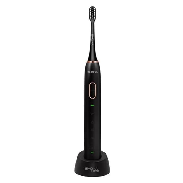 Shona Pro Electric Sonic tandborste med 5 lägen - 3x Speeds Black