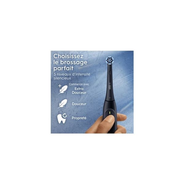 Oral-B iO2 Elektriska Tandborstar, Svart och Ljusrosa