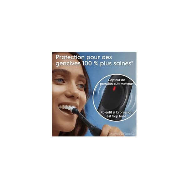 Oral-B iO2 Elektriska Tandborstar, Svart och Ljusrosa