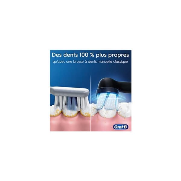 Oral-B iO2 Elektriska Tandborstar, Svart och Ljusrosa