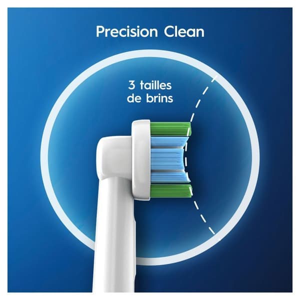 Oral-B Precision Clean utbytesborsthuvuden 2 enheter - ORAL-B