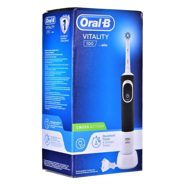 Elektrisk Tandborste Braun Vitality 100 (3 antal)