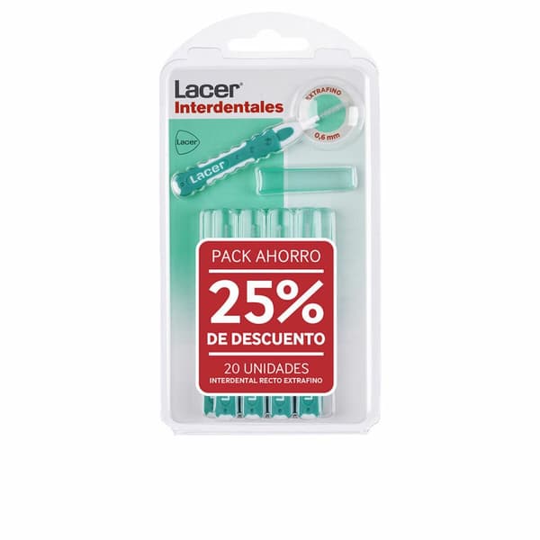 Escova de Dentes Interdental Lacer ANGULAR EXTRAFINO 2x 10 enheder