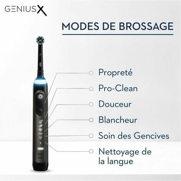 Elektrisk tandbørste Braun Genius X