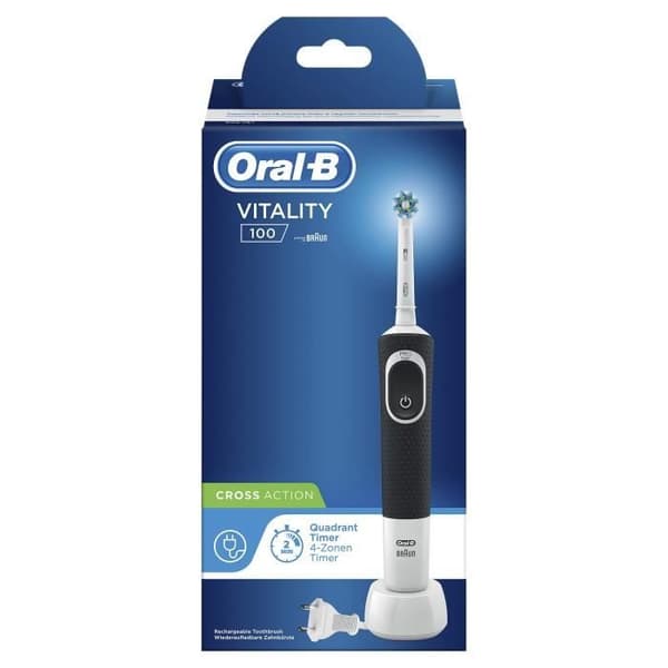 Oral B ORALB VITALITY 100 SVART eltandborste