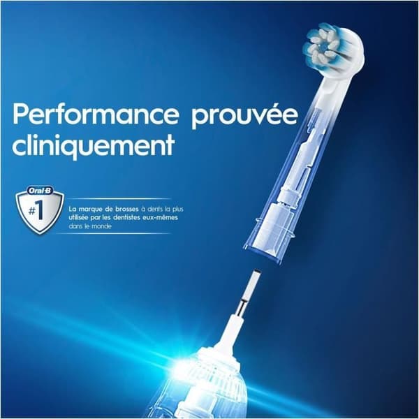 Oral-B Sensitive Clean Replacement Borsthuvud 3 enheter