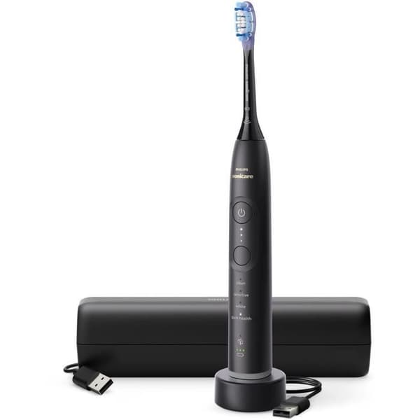 Tandborste - PHILIPS - HX7421/01 - Sonicare - Serie 7100 - Svart - Elektrisk