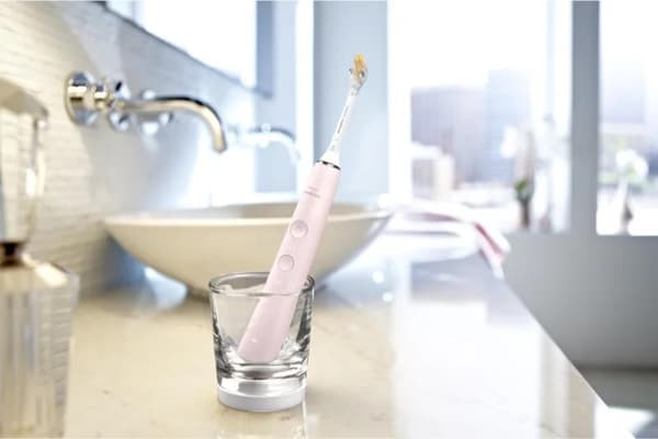 Philips HX9911/21 eltandborste Sonisk tandborste för vuxna Rosa