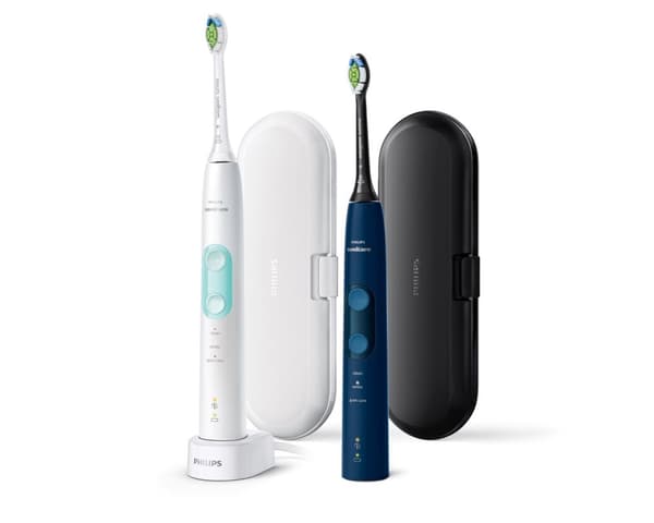 Philips Sonicare ProtectiveClean 5100 ProtectiveClean 5100 HX6851/34 2-pack soniska eltandborstar med tillbehör