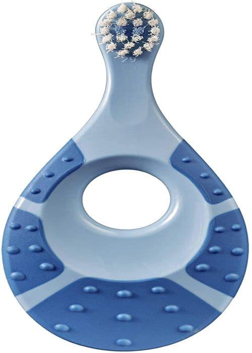 Tandborste - Jordan tungskrapa - steg för steg 0-2 tandborste (Random Color), Multi Color, 1 enhet (Pack of 1)