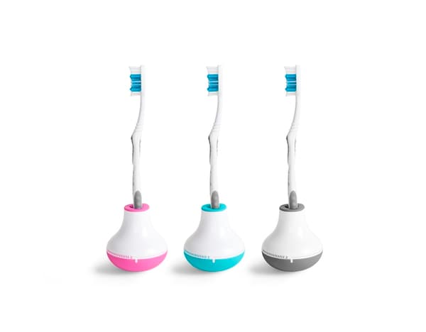 OmituinenBobbleBrush-Ajastinhampaidenharjaukseenkahvalla(sininen)