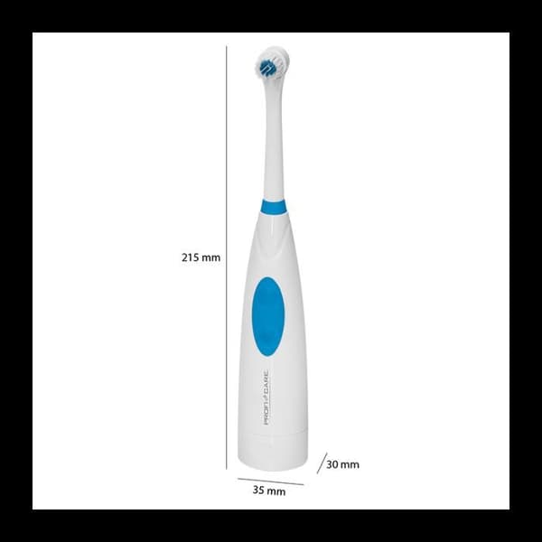 Elektrisk tandborste - Profi-Care - PC-EZ 3054 - Oscillerande-roterande - Daglig rengöring - Vit - Blå